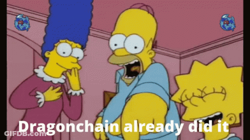 Homer And Marge Simpson Dragonchain Already Did It GIF