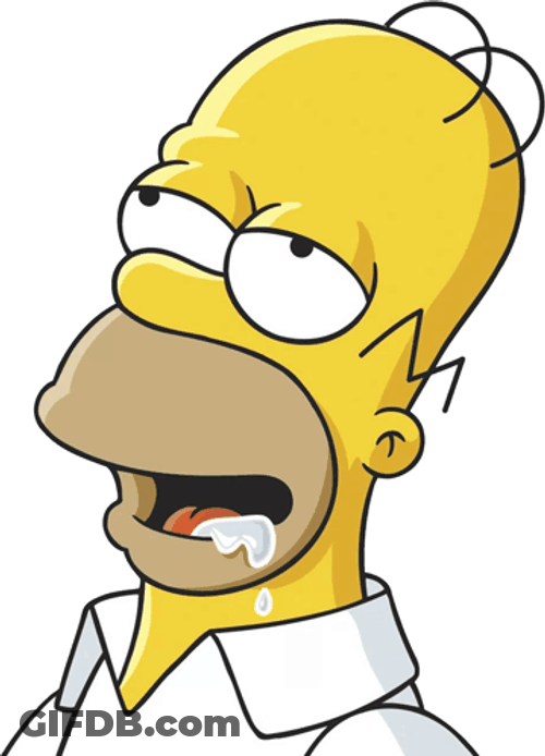 Homer Saying Mmm GIF