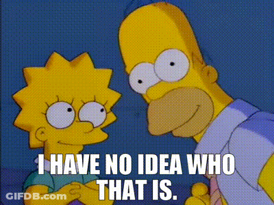 Homer Simpson And  Lisa Simpson Are Standing Next To Each Other And Talking To Each Other . GIF