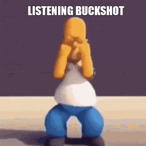 Homer Simpson Bring It Around Town Buckshot GIF