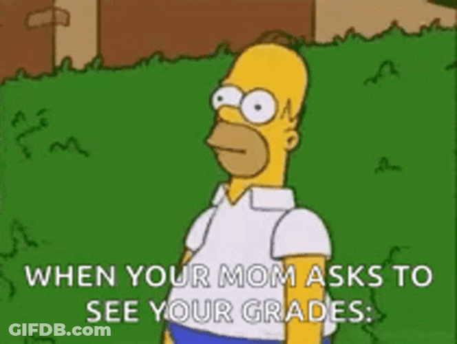 Homer Simpson Bush GIF