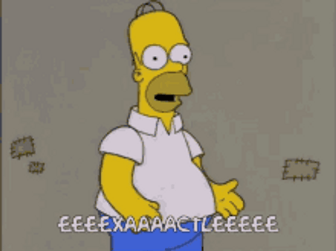 Homer Simpson Copying Hands Of Mr. Burns Excellent GIF