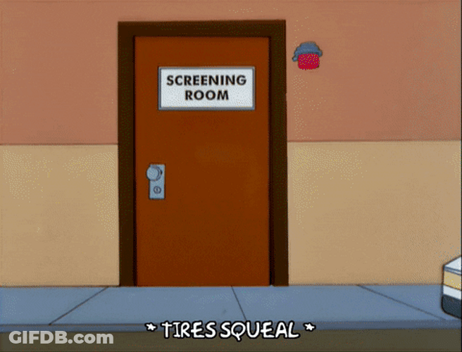 Homer Simpson Driving Golf Cart GIF