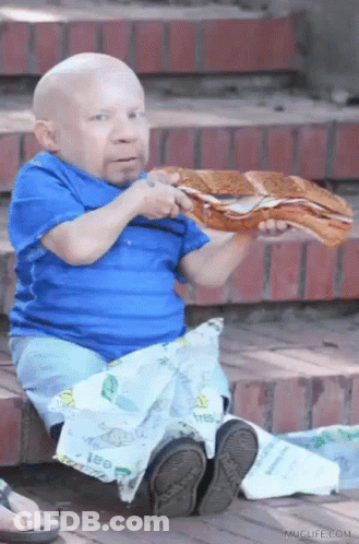 Homer Simpson Eating Sandwich GIF