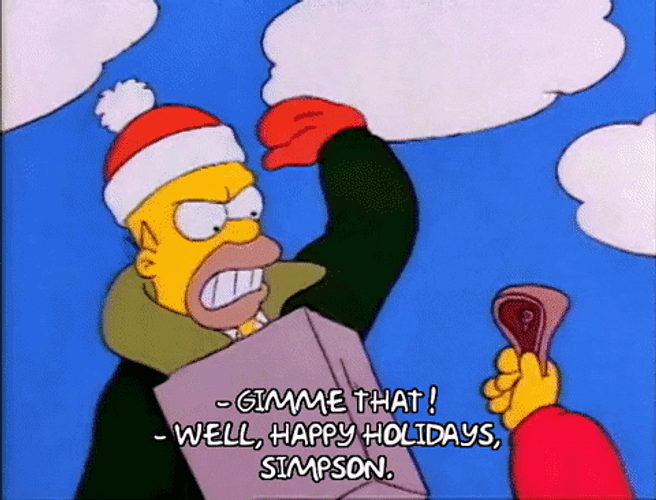 Homer Simpson Gimme That GIF