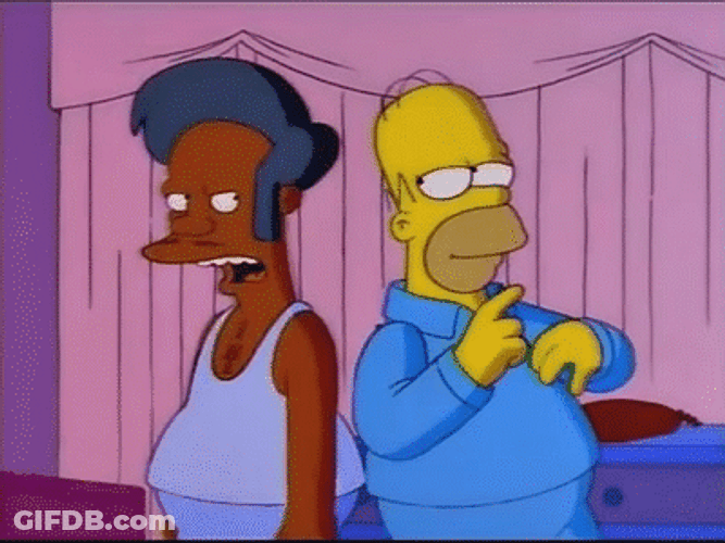 Homer Simpson I Don't Believe You GIF
