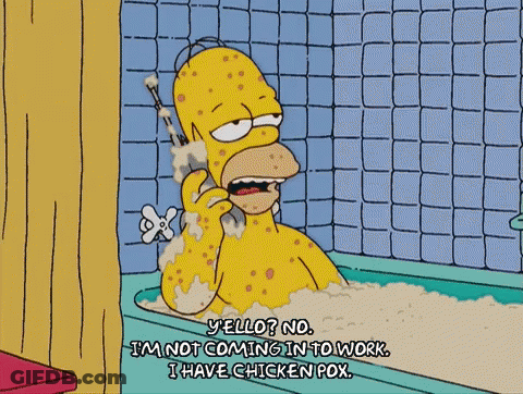 Homer Simpson In Bathtub On Phone GIF
