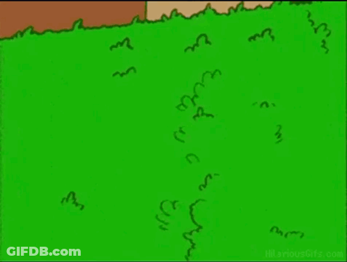 Homer Simpson Is Standing In The Grass With The Words " Forgot My Keys " Above Him GIF