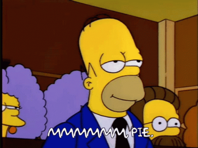 Homer Simpson Pie GIF