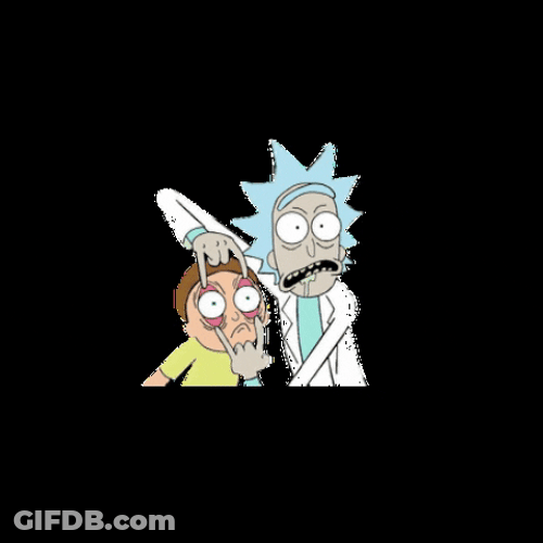 Homer Simpson Rick Sanchez And Morty GIF