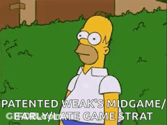 Homer Simpson Saying Patented Weak Strat GIF