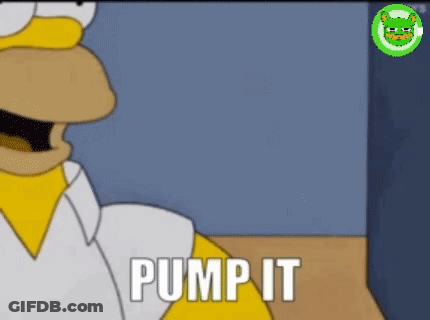 Homer Simpson Says Pump It GIF