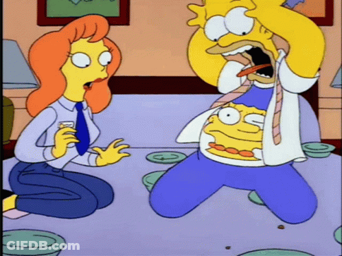 Homer Simpson Screaming GIF