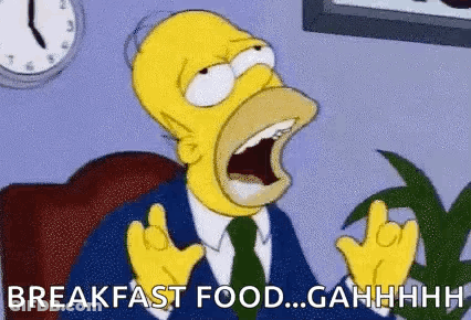 Homer Simpson Screaming In Chair GIF