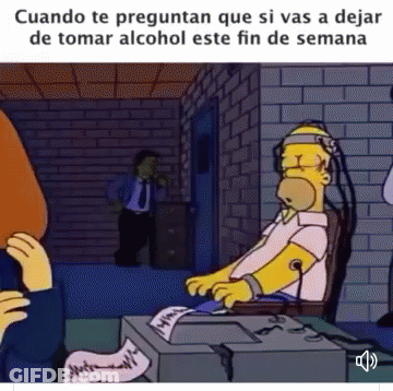 Homer Simpson Sitting In Chair With Headphones GIF