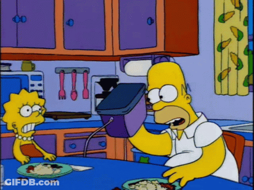 Homer Simpson Talking On Phone GIF