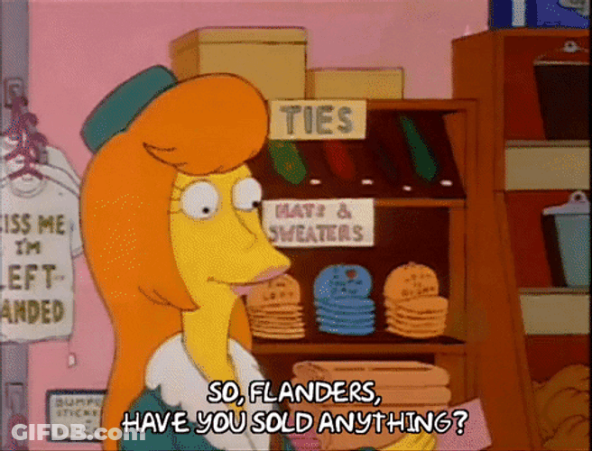 Homer Simpson Visited Left Handed Shop GIF
