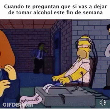 Homer Simpson Wearing Headphones And Headband GIF