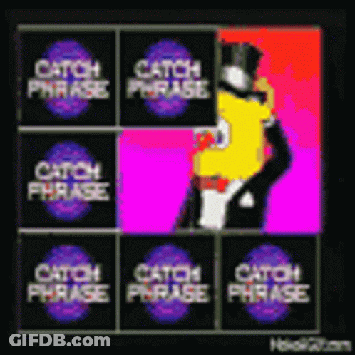 Homer Simpson Wearing Top Hat With Catch Phrase Below GIF
