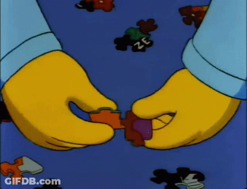 Homer Simpson With Gummy Bears GIF