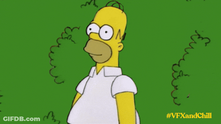 Homer Simpson With Two Velociraptor GIF