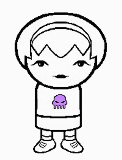 Homestuck Rose Lalonde Dancing GIF