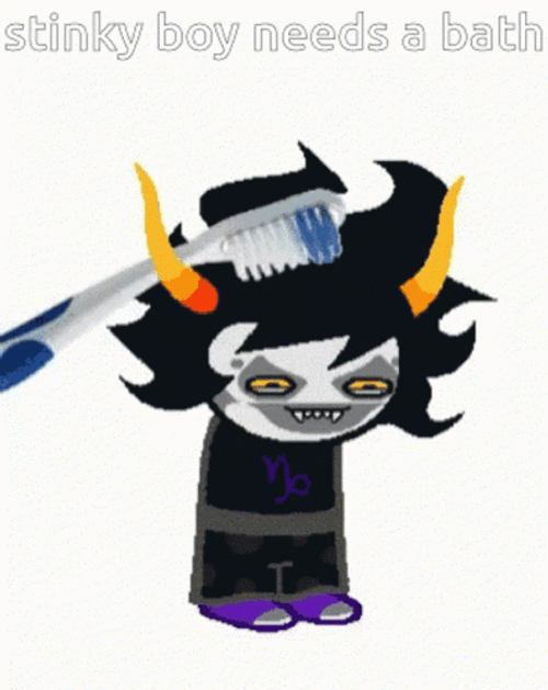 Homestuck Stinky Boy GIF