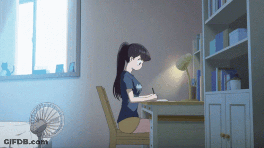 Homework Is Done Lay Down GIF