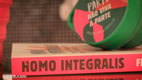 Homo Integralis Book On Table GIF