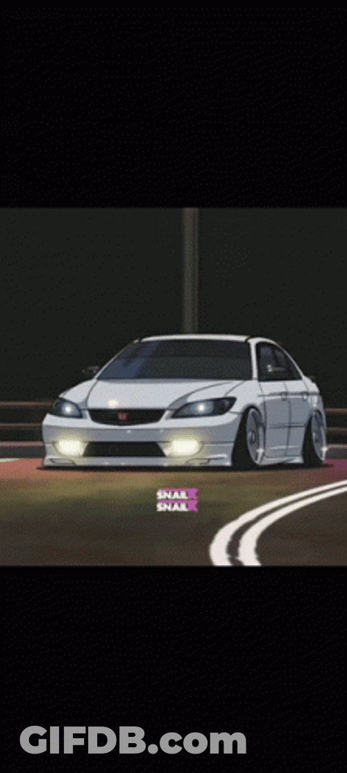 Honda Civic Cool Cars GIF