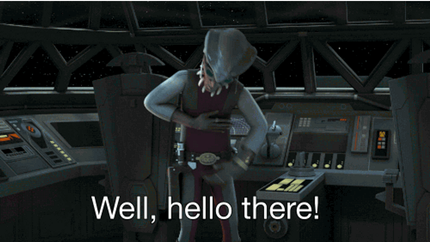 Hondo Ohnaka Well Hello There GIF
