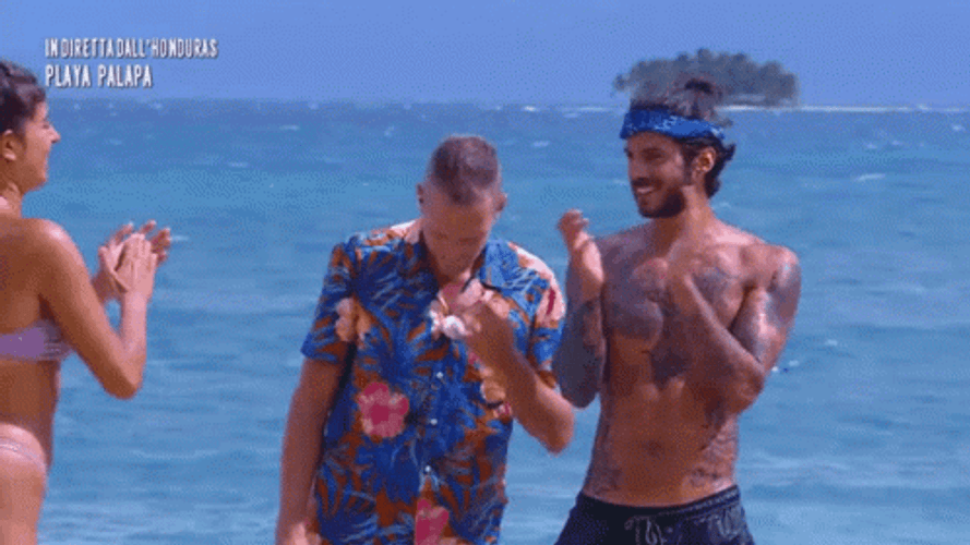 Honduras Clapping Men GIF