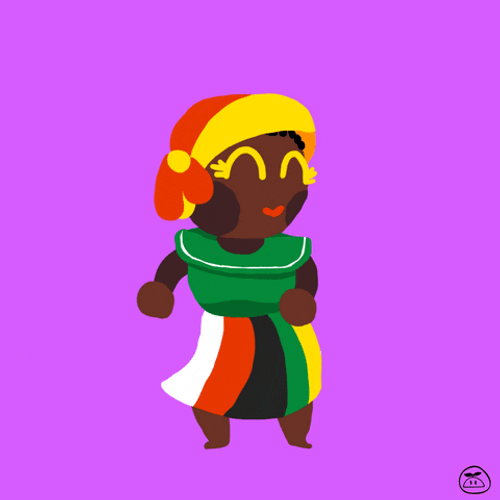 Honduras Lady Sticker GIF
