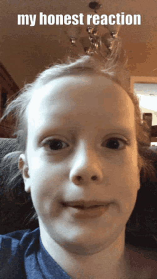 Honest Closed Up Meme Reaction GIF