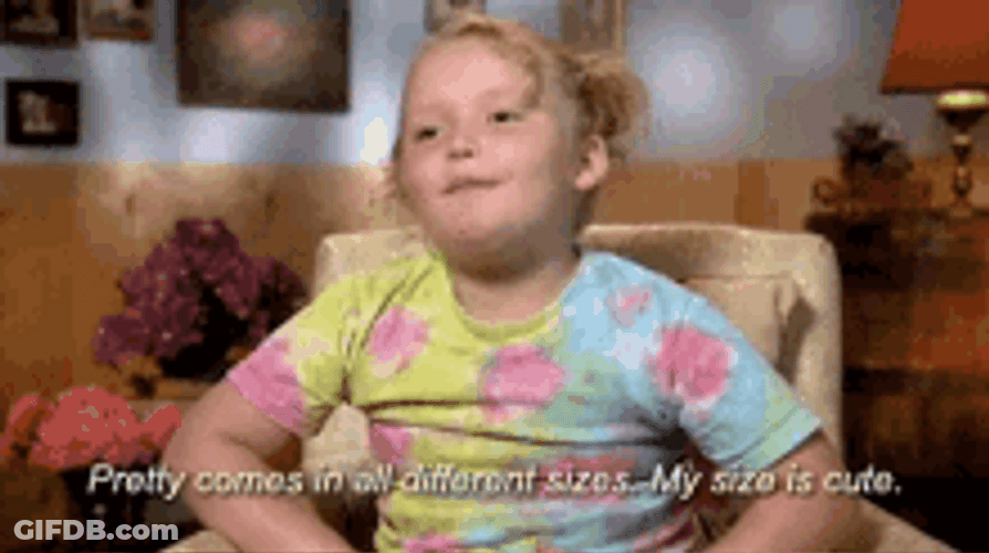 Honey Boo Boo Alana Thompson Conceited Attitude GIF