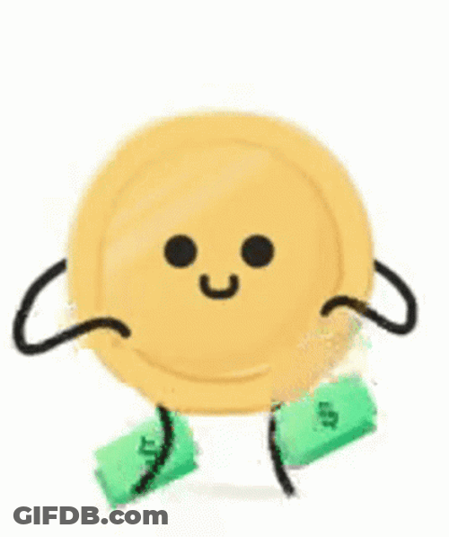 Honey Coiny Money Dance Animation GIF