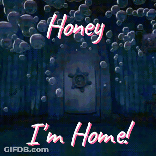 Honey I'm Home Poster GIF