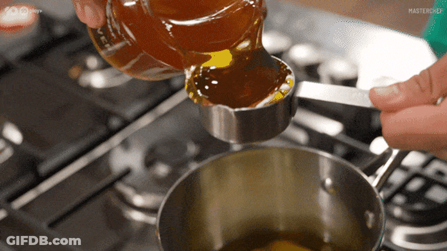 Honey Overflow Pouring GIF