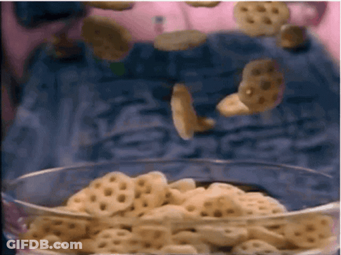Honeycomb Cereal Bowl GIF