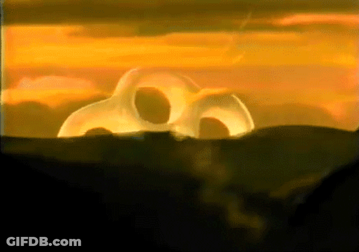 Honeycomb Cereal Sunrise GIF
