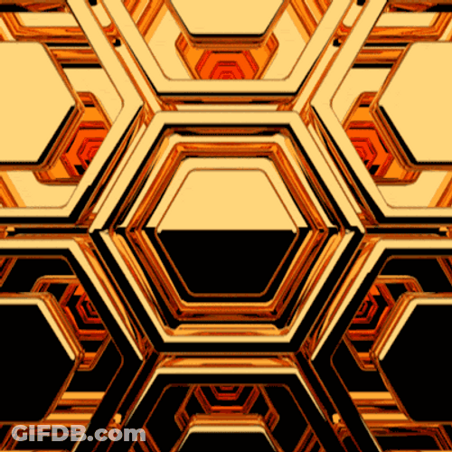 Honeycomb Gold GIF