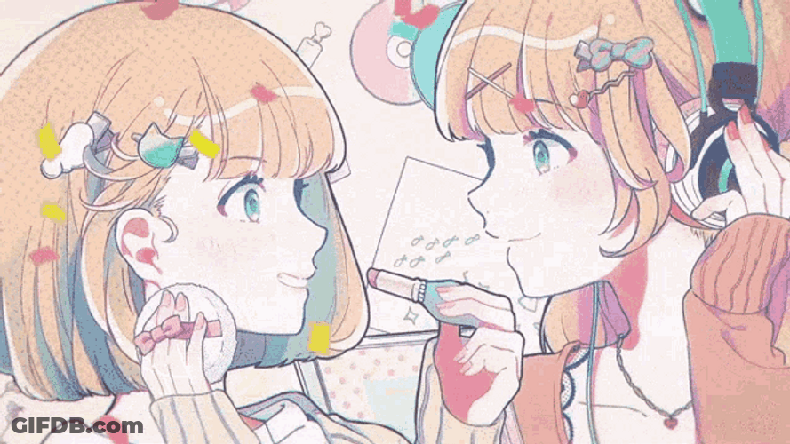 HoneyWorks Sena Mona Narumi Girl Anime GIF