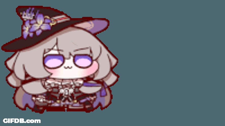 Honkai Star Rail Genshin Impact Sticker GIF