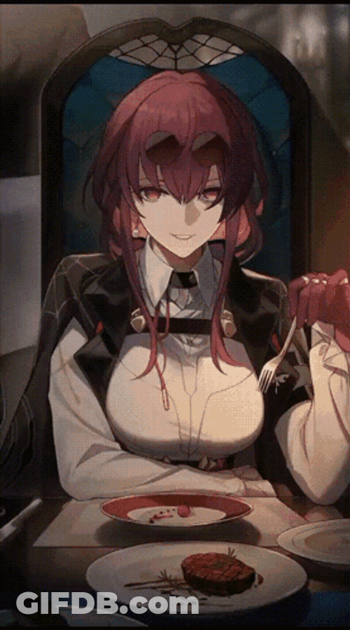 Honkai Star Rail Kafka GIF