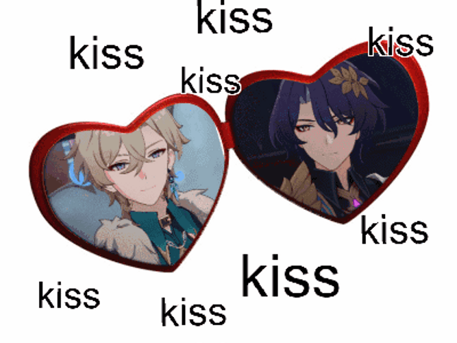 Honkai Star Rail Kiss Kiss GIF