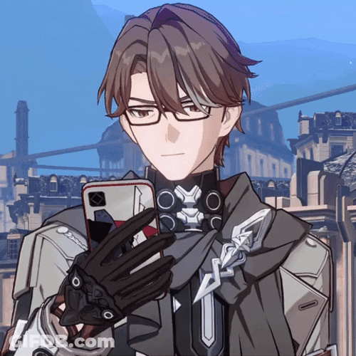 Honkai Star Rail Welt Phone GIF