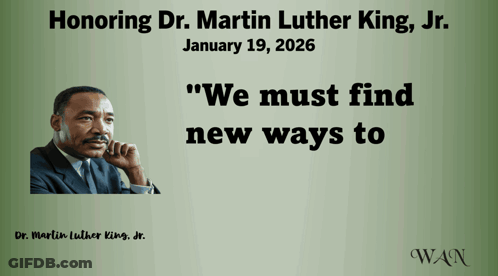 Honoring Dr. Martin Luther King Jr GIF