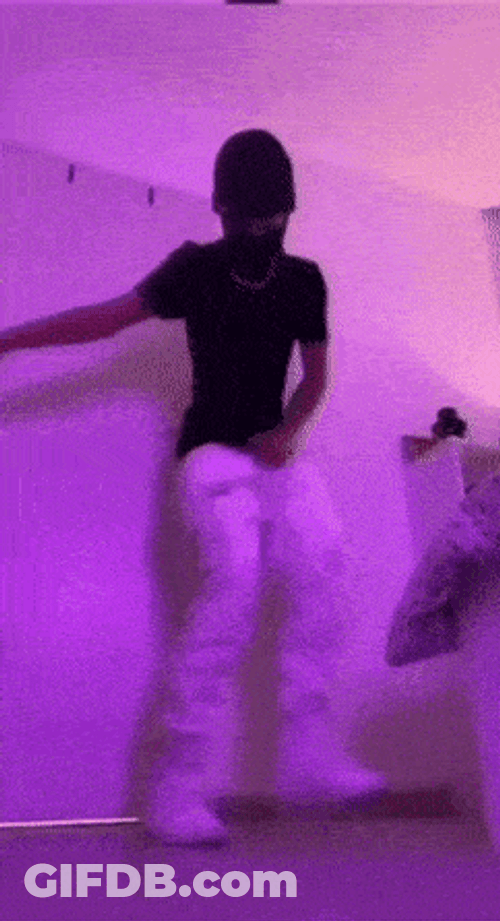 Hooded Boy Getting Sturdy Dance GIF