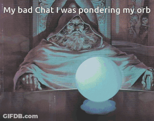 Hooded Man In Front Of Egg My Bad Chat GIF