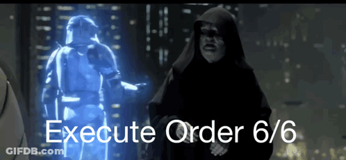Hooded Man With Execute Order 6/6 GIF
